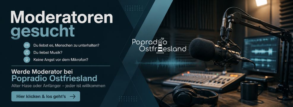 Popradio Ostfriesland – aktueller Slider