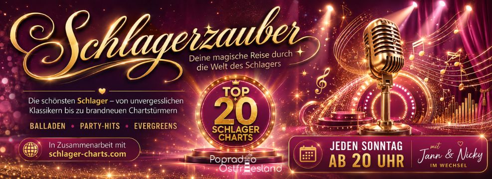 Popradio Ostfriesland – aktueller Slider